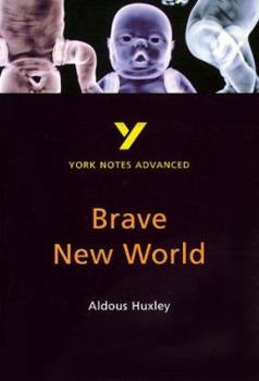 Paperback York Notes Advanced: 'Brave New World' by Aldous Huxley Book