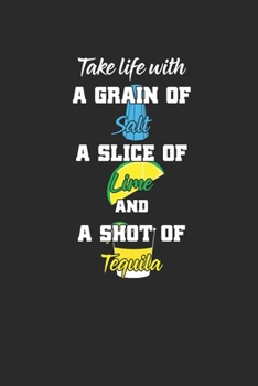 A Shot Of Tequila: Tequila, Graph Paper (6 x 9 - 120 pages) Drink Themed Notebook for Daily Journal, Diary, and Gift