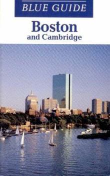 Paperback Blue Guide Boston and Cambridge Book
