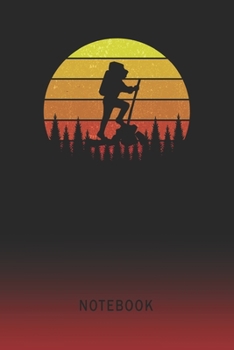 Notebook: Hiker Blank Wide Ruled Lined Paper Notepad | Writing Pad Journal | Assignments Taking Class Notes Homework Studying Math Science English Art ... & University Organizer | Student Teacher