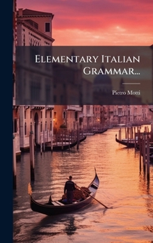 Hardcover Elementary Italian Grammar... [Italian] Book
