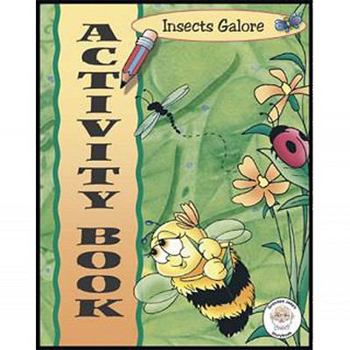 Paperback Insects Galore Activity Book