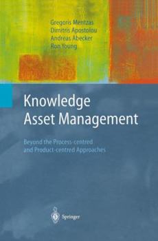 Hardcover Knowledge Asset Management: Beyond the Process-Centred and Product-Centred Approaches Book