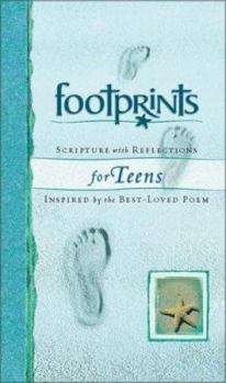 Hardcover Footprints Scripture with Reflections for Teens: Inspired by the Best-Loved Poem Book