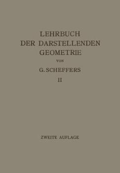 Paperback Lehrbuch Der Darstellenden Geometrie: In Zwei Bänden [German] Book