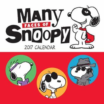 Calendar Peanuts 2017 Mini Wall Calendar: Many Faces of Snoopy Book