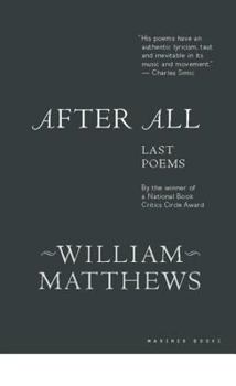 Paperback After All: Last Poems Book