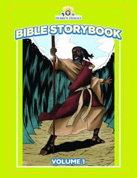 Paperback Hebrew Heroes Bible Story Book Volume 1 Book