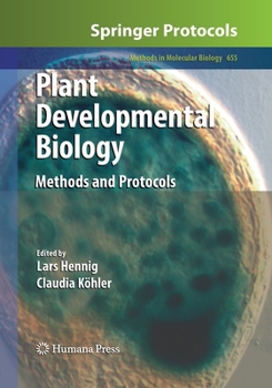 Paperback Plant Developmental Biology: Methods and Protocols Book