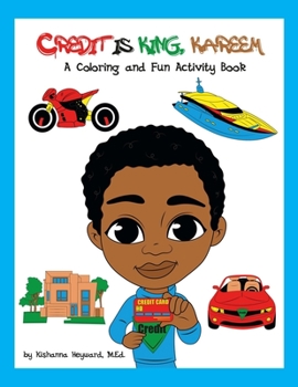 Paperback Credit is King, Kareem: A Coloring and Fun Activity Book