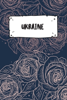 Ukraine: Liniertes Reisetagebuch Notizbuch oder Reise Notizheft liniert - Reisen Journal f�r M�nner und Frauen mit Linien