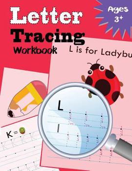 Paperback Letter Tracing Workbook: Kindergarten Tracing Workbook Book