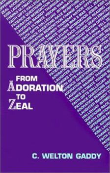 Paperback Prayers: From Adoration to Zeal Book