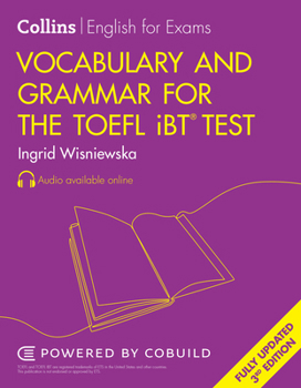 Paperback Vocabulary and Grammar for the TOEFL Ibt(r) Test Book