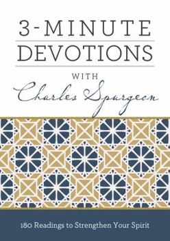 Paperback 3-Minute Devotions with Charles Spurgeon Book
