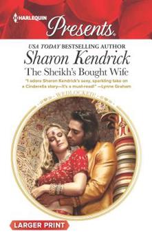Mass Market Paperback The Sheikh's Bought Wife [Large Print] Book