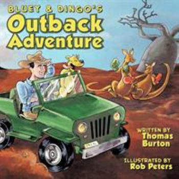 Paperback Bluey & Dingo's Outback Adventure Book