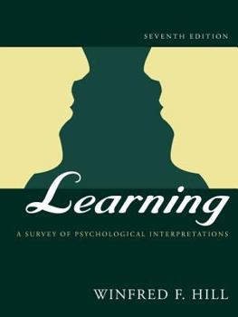Paperback Learning: A Survey of Psychological Interpretations Book