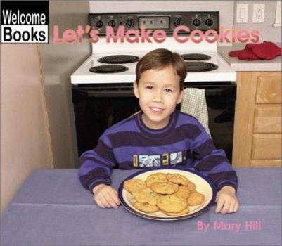 Library Binding Let's Make Cookies Book