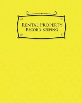 Paperback Rental Property Record Keeping Book