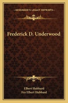 Frederick D. Underwood