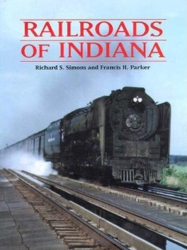 Hardcover Railroads of Indiana Book