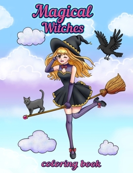 Paperback Magical Witches: Coloring Book