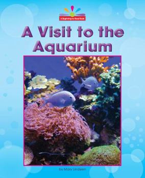 Library Binding A Visit to the Aquarium Book