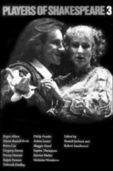 Paperback Players of Shakespeare 3: Further Essays in Shakespearean Performance by Players with the Royal Shakespeare Company Book