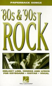 Paperback '80s & '90s Rock Book