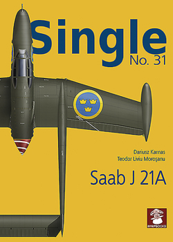 Paperback SAAB J 21a Book