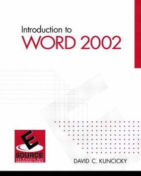 Paperback Introduction to Word 2002 Book