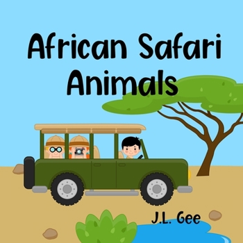 Paperback African Safari Animals Book