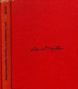 Hardcover On Virginity Against Remarriage (Studies in Women and Religion, V. 9) Book