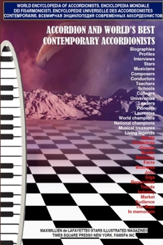 Paperback Second Edition-Accordion and World's Best Contemporary Accordionists Book