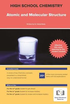 Paperback High School Chemistry: Atomic and Molecular Structure Book