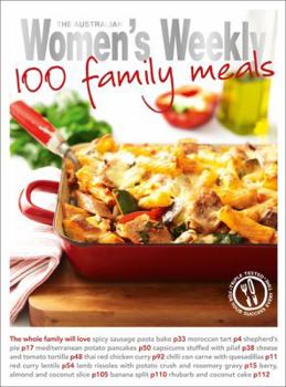 Hardcover 100 Family Meals Book