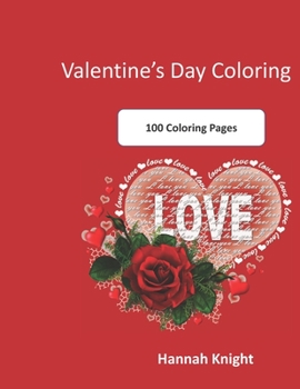 Paperback Valentine's Day Coloring Book
