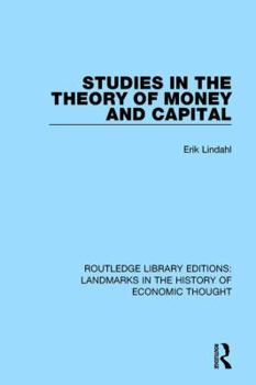 Paperback Studies in the Theory of Money and Capital Book
