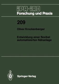Paperback Entwicklung Einer Flexibel Automatisierten Nähanlage [German] Book