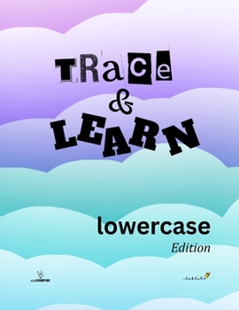 Paperback Trace&learn: lowercase Edition Book