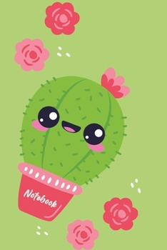 NoteBook: Lined Notebook with Cactus Cover Cool Journal, Unique Diary, Bullet Journal, for Writing - 130 Pages - 6 x 9