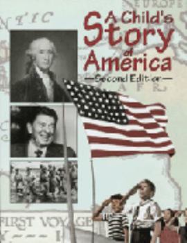 Paperback Child's Story of America Student Book Grade 4 [Large Print] Book