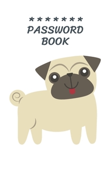 Paperback Internet Password Book with Tabs Keeper Manager And Organizer You All Password Notebook Catoon dog Cover: Internet password book password organizer wi Book