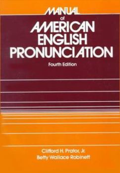 Paperback Manual of American English Pronunciation Book