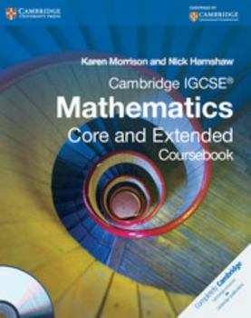 Paperback Cambridge IGCSE Mathematics Core and Extended Coursebook [With CDROM] Book