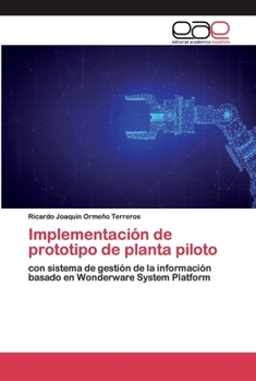 Paperback Implementación de prototipo de planta piloto [Spanish] Book