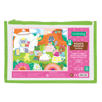 Misc. Tea Party 12 Piece Pouch Puzzle Book