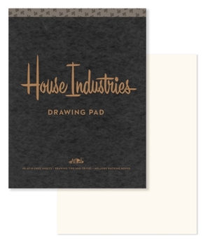 Diary House Industries Drawing Pad: 40 Acid-Free Sheets, Drawing Tips, Extra-Thick Backing Board Book