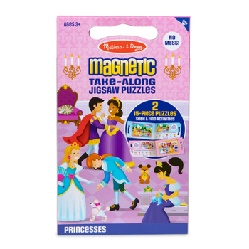 Misc. Take Along Magnetic Jigsaw Puzzles - Princesses Book